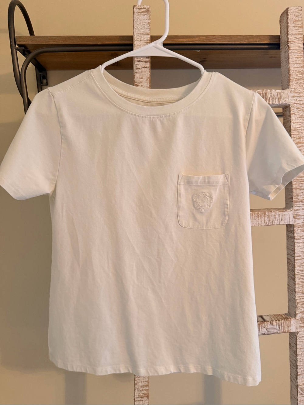 Everyday Cream Short Sleeve Pocket Tee